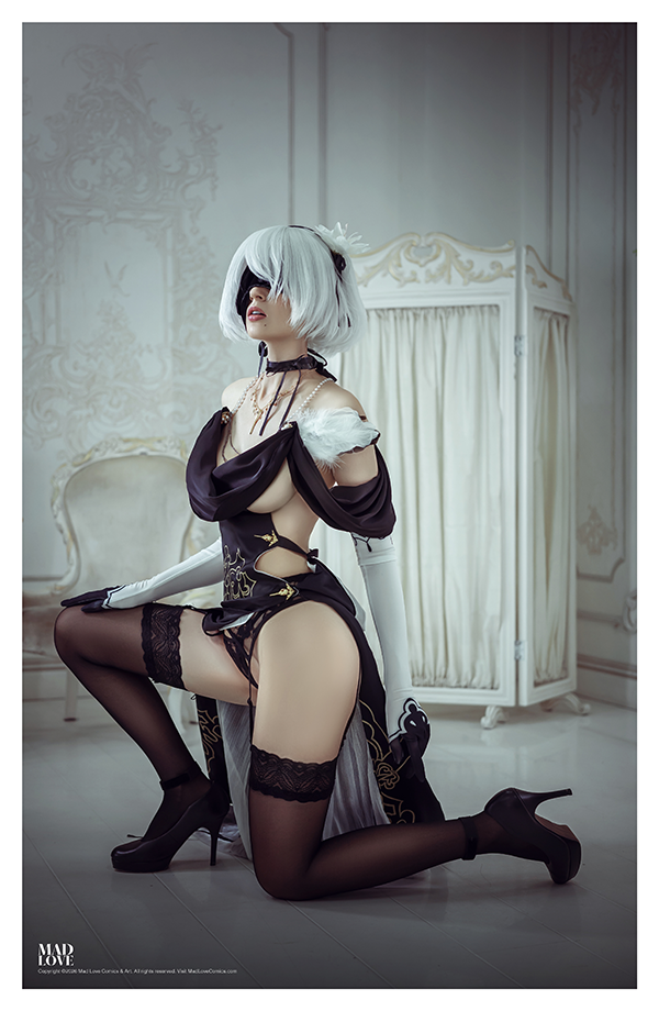 BX001b 2B Bride Cosplay - Image 2