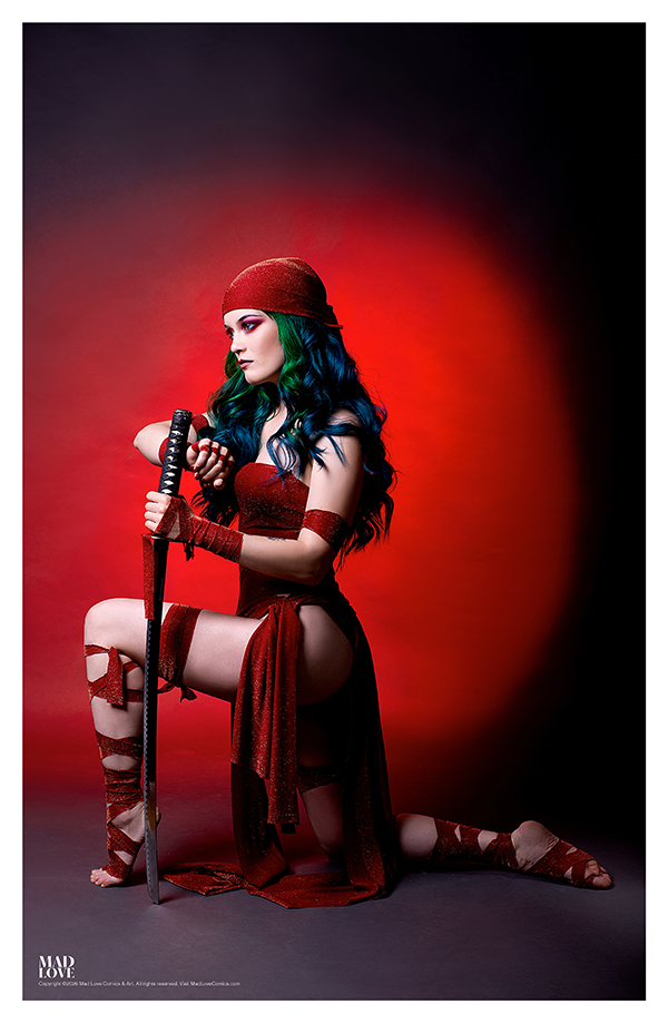 IM001e Elektra Cosplay - Image 5
