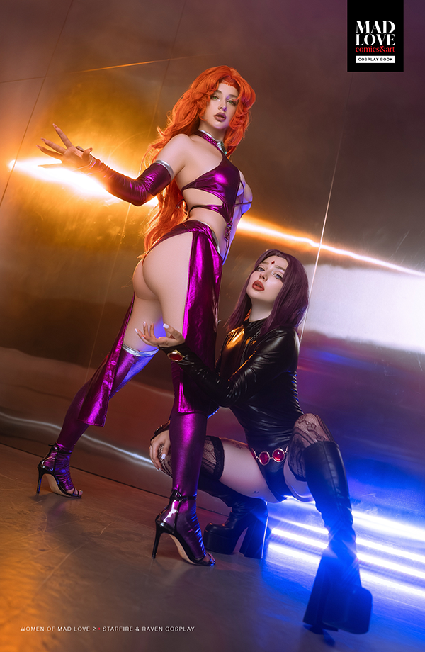 Women of Mad Love Series 1 women of mad love 2 raven and starfire 01a